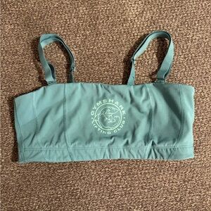 Gymshark teal green sports bra